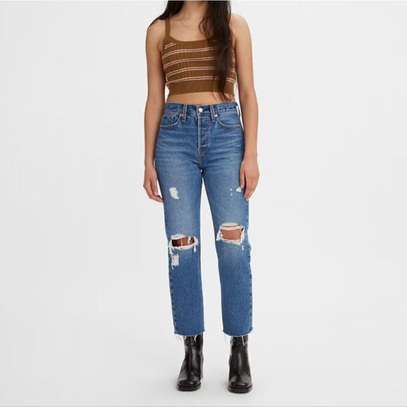 Levis premium wedgie straight, 29x26 - Picture 1 of 11